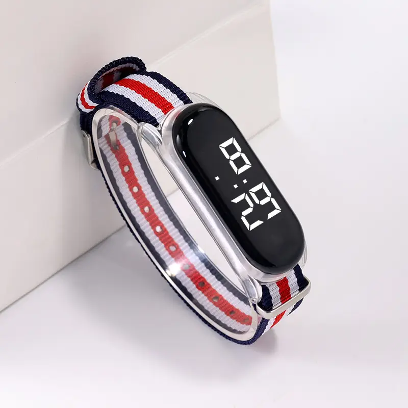 Pink Digital Watch with Waterproof Strap for Girls — feature 7