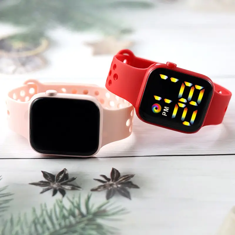 New Sports Watch with Rainbow LED Display