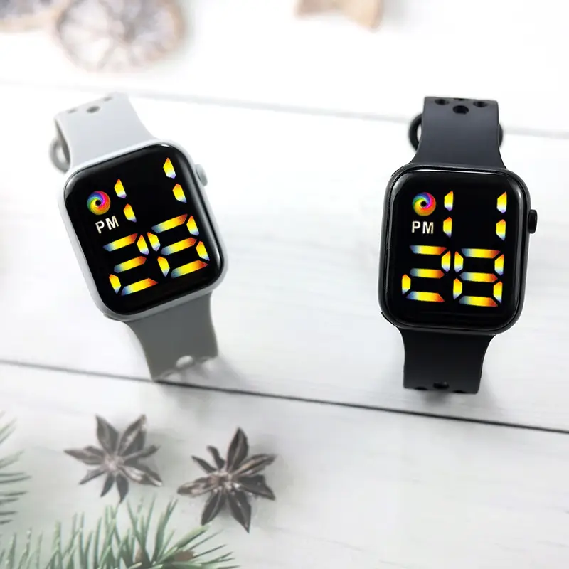 New Sports Watch with Rainbow LED Display — feature 8