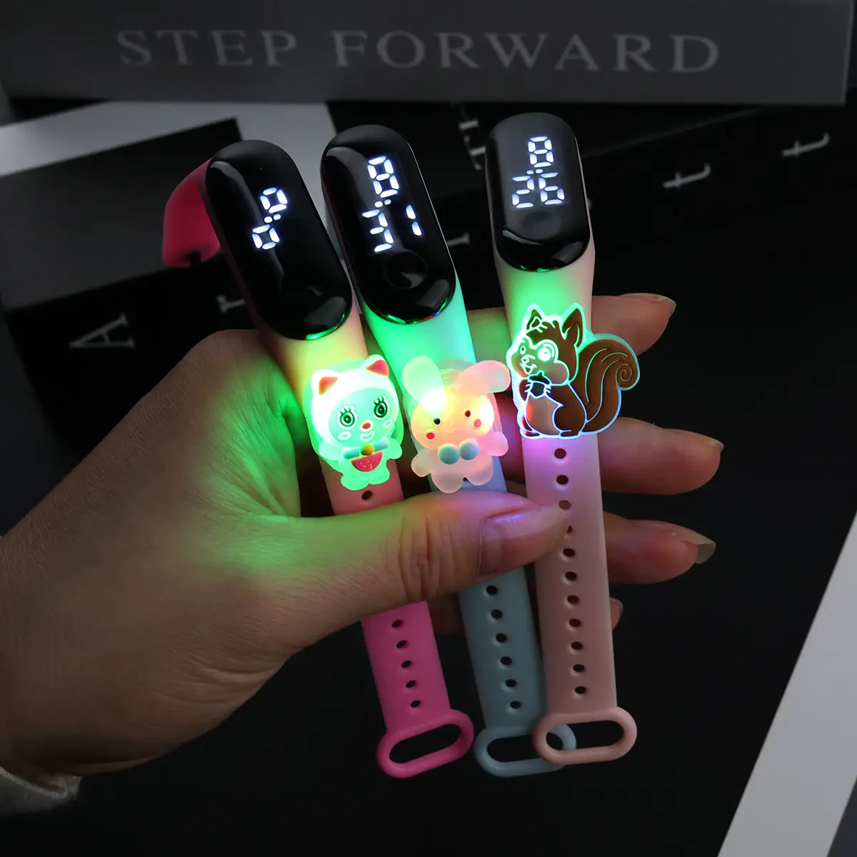 Glowing LED Doll Watch for Kids — feature 7