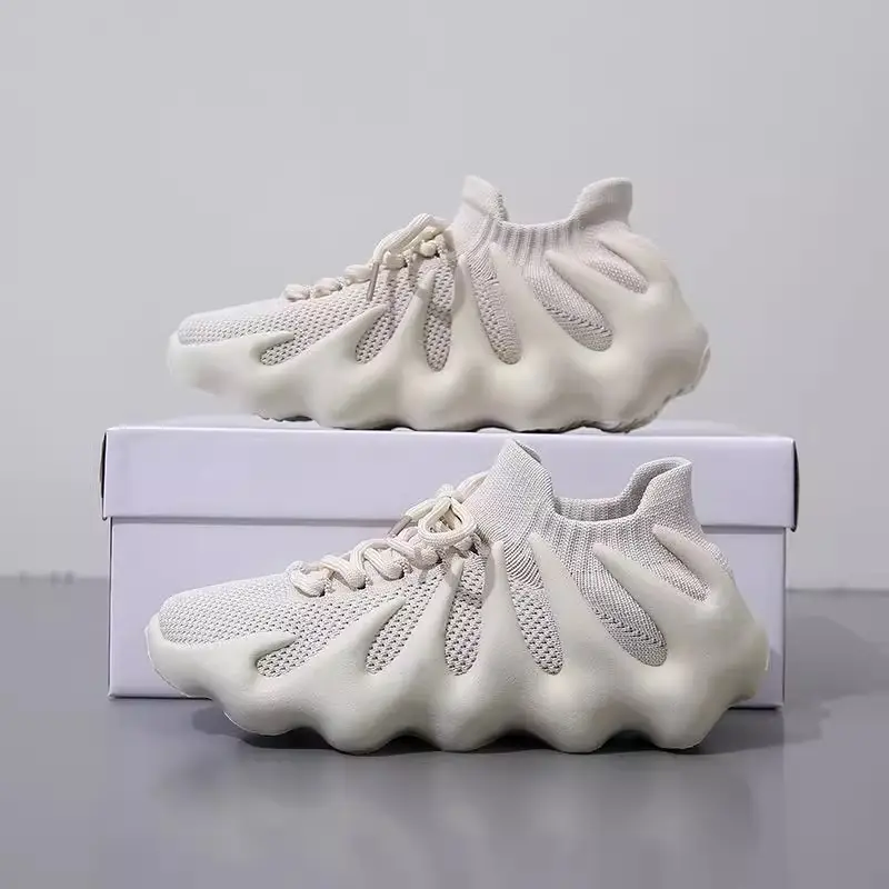 Spring and Autumn New Octopus Coconut Shoes Men's Breathable Sports Shoes Women's Shoes Casual Internet Celebrity Trendy Soft Sole Fashion Socks Shoes
