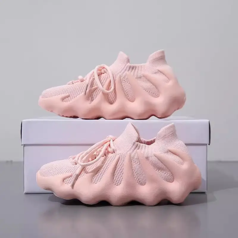 Spring and Autumn New Octopus Coconut Shoes Men's Breathable Sports Shoes Women's Shoes Casual Internet Celebrity Trendy Soft Sole Fashion Socks Shoes