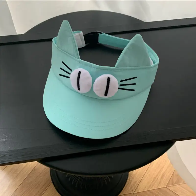 New Cat Eye Sun Hat Turquoise Large Bristle - Image 3