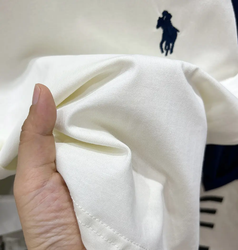 Boys Long Sleeve Color Block T-Shirt White Blue 2025 — feature 4