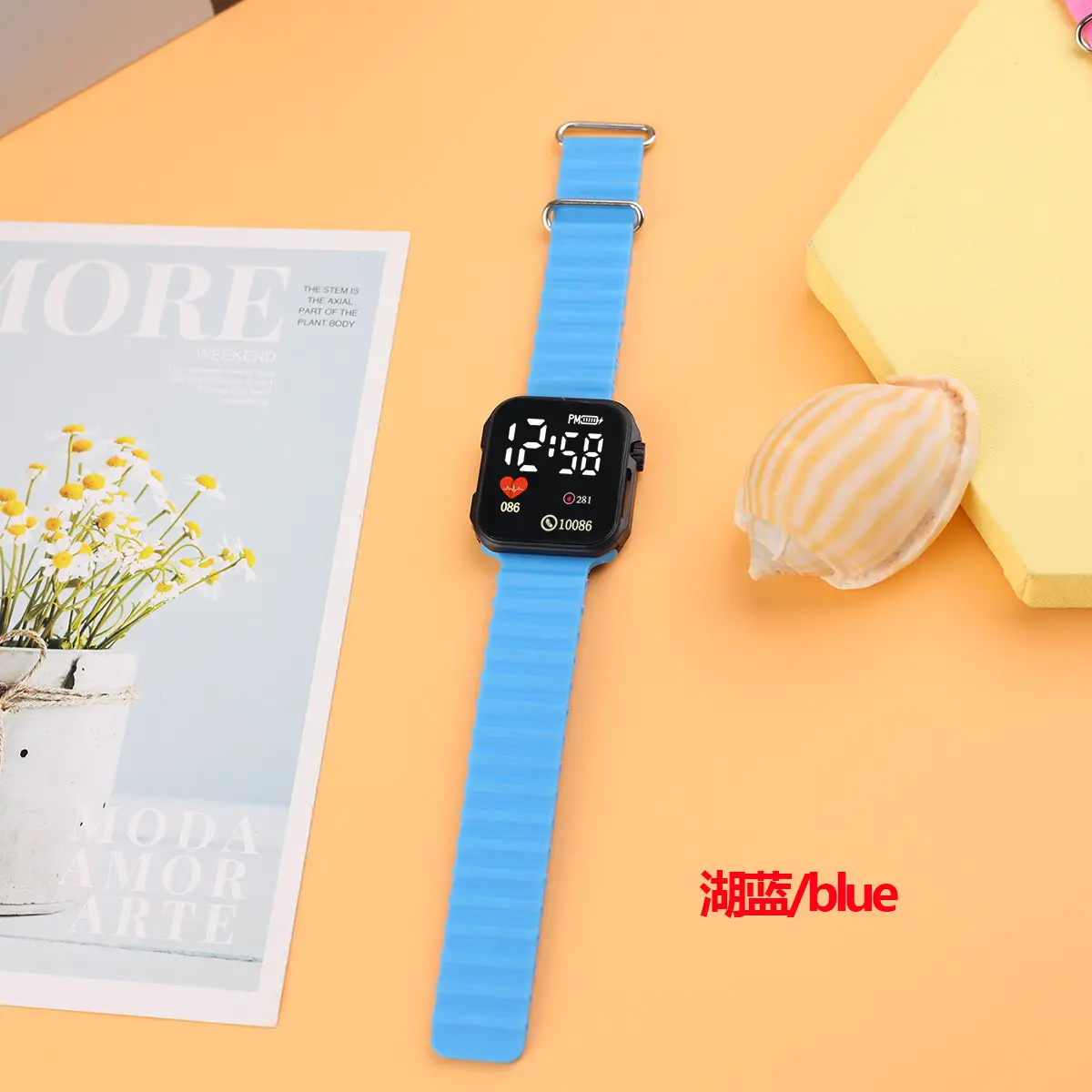 In-stock Trendy Square Heart Watch for Students & Couples - Image 7