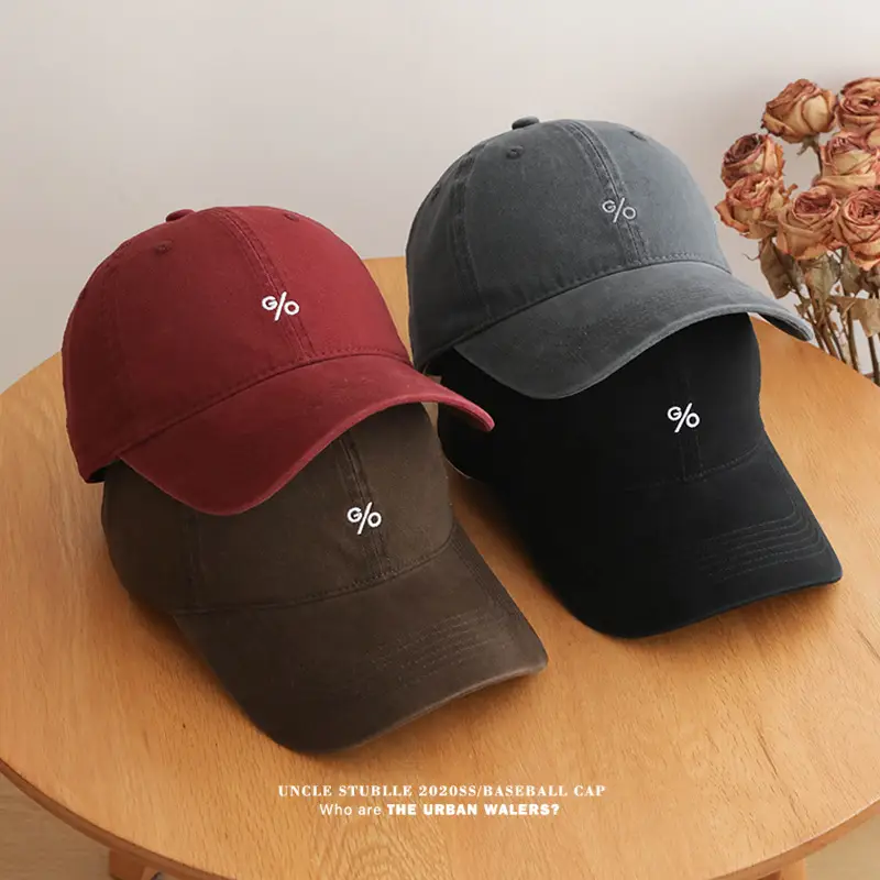 Stubble Uncelebrity Baseball Cap Maroon % Brand - Image 10