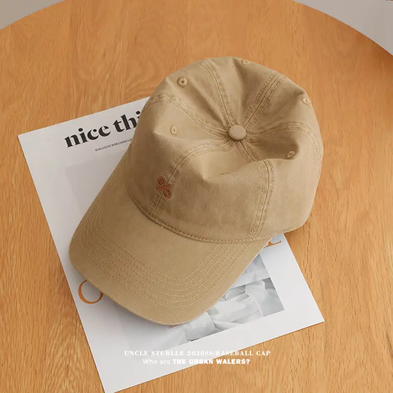 Stubble Uncelebrity Baseball Cap Maroon % Brand - Image 11
