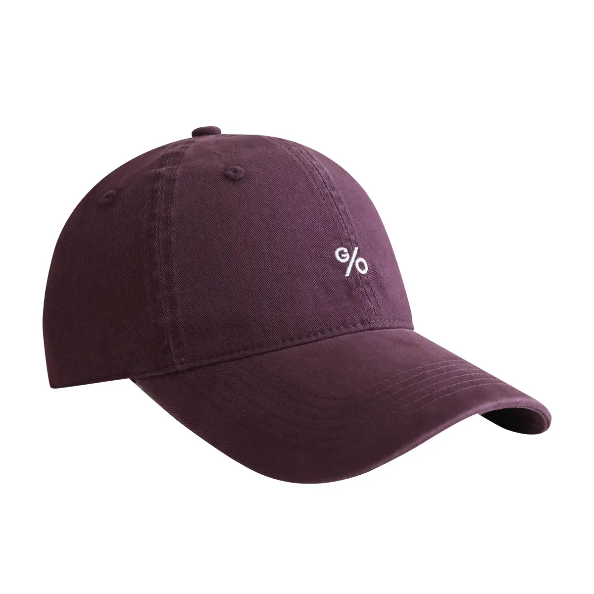 Stubble Uncelebrity Baseball Cap Maroon % Brand - Image 13