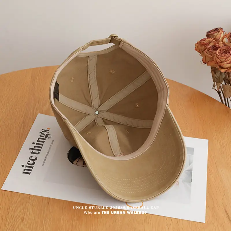 Stubble Uncelebrity Baseball Cap Maroon % Brand — feature 10