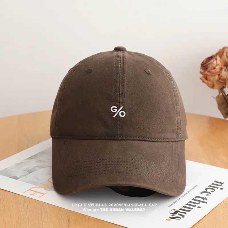 Stubble Uncelebrity Baseball Cap Maroon % Brand — feature 12