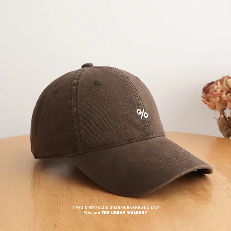 Stubble Uncelebrity Baseball Cap Maroon % Brand — feature 13