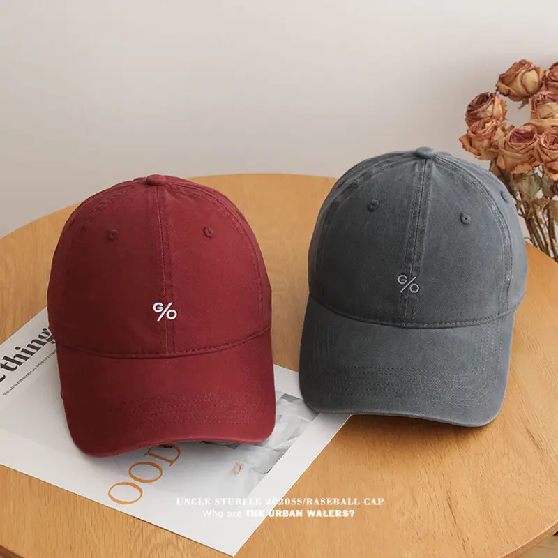 Stubble Uncelebrity Baseball Cap Maroon % Brand — feature 16