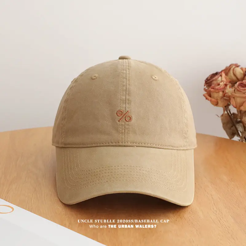 Stubble Uncelebrity Baseball Cap Maroon % Brand — feature 8