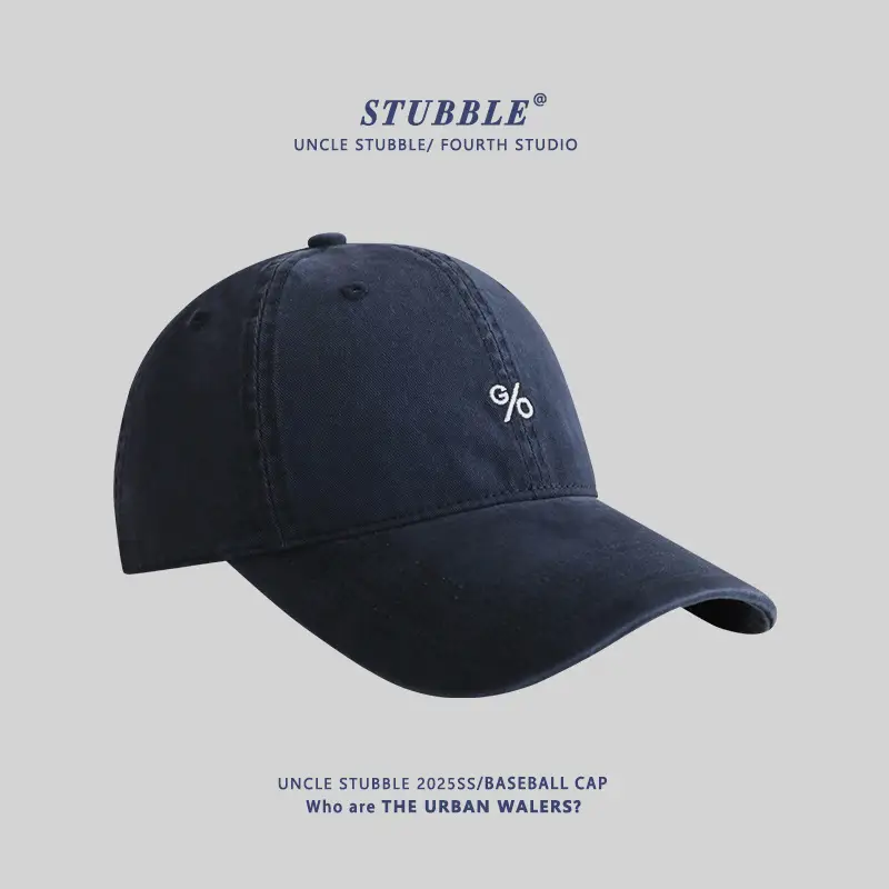 Stubble Uncelebrity Baseball Cap Maroon % Brand - Image 7