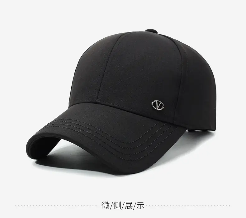 Men's Grey Baseball Cap for Autumn Winter Outdoor Use — feature 10