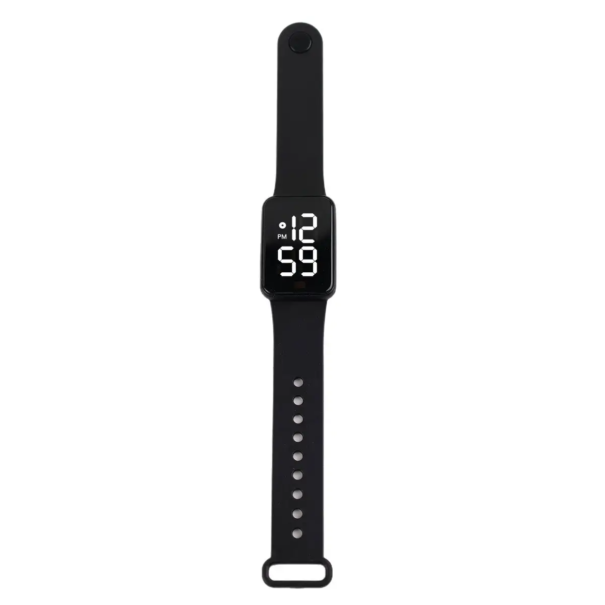 Touch Rainbow Color LED Digital Watch Large Screen - Image 13