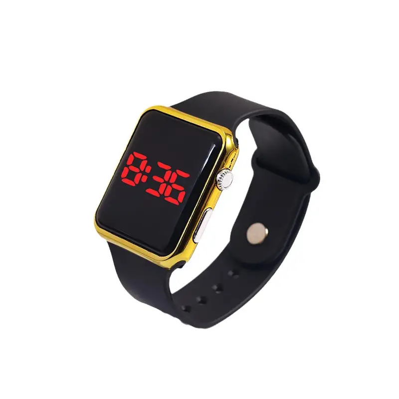 Square Electronic Watch for Students with RGB Display - Image 21