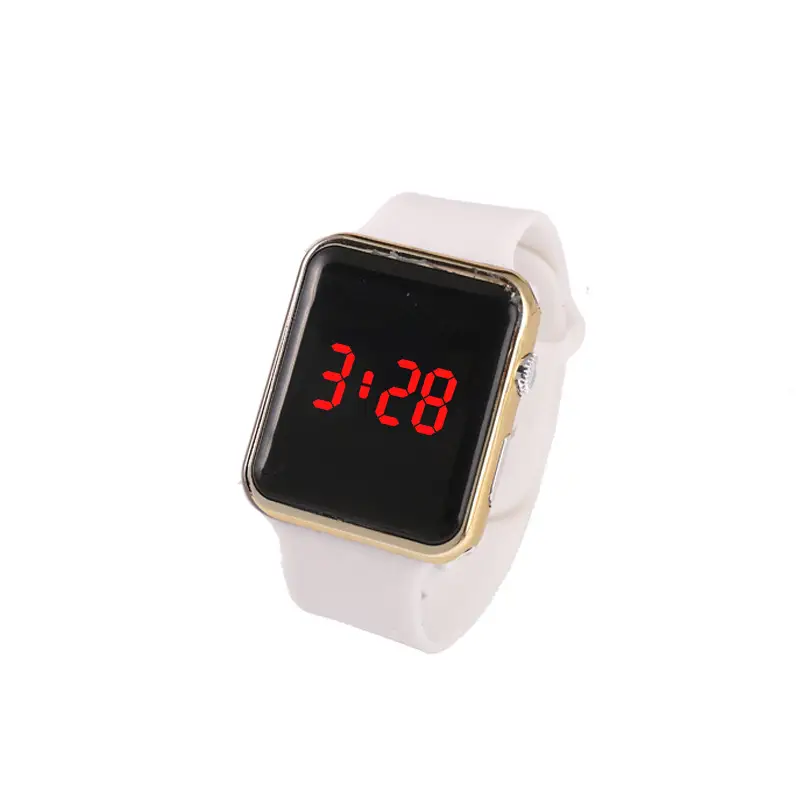 Square Electronic Watch for Students with RGB Display - Image 11