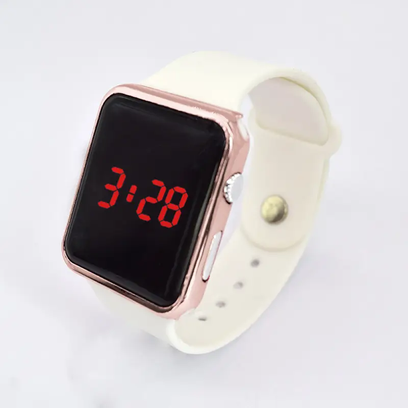 Square Electronic Watch for Students with RGB Display - Image 14