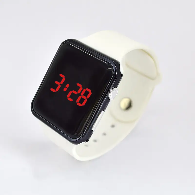 Square Electronic Watch for Students with RGB Display - Image 15