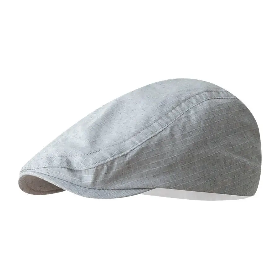 Summer Thin Sun Protection Beret Large Head Circumference Forward Cap Painter Hat