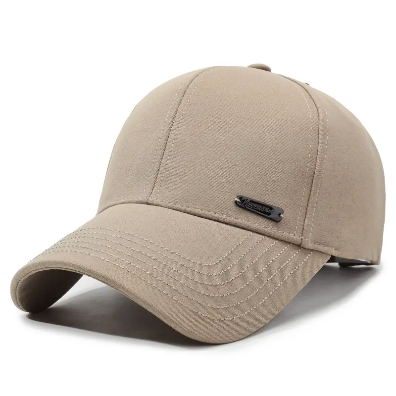 Men Black Baseball Cap Outdoor Travel Sunshade - Image 3