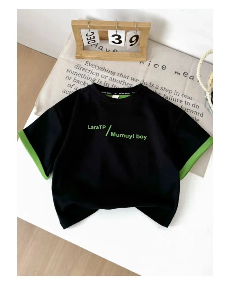 Kids Grey Printed T-Shirt Summer 2026 — feature 15