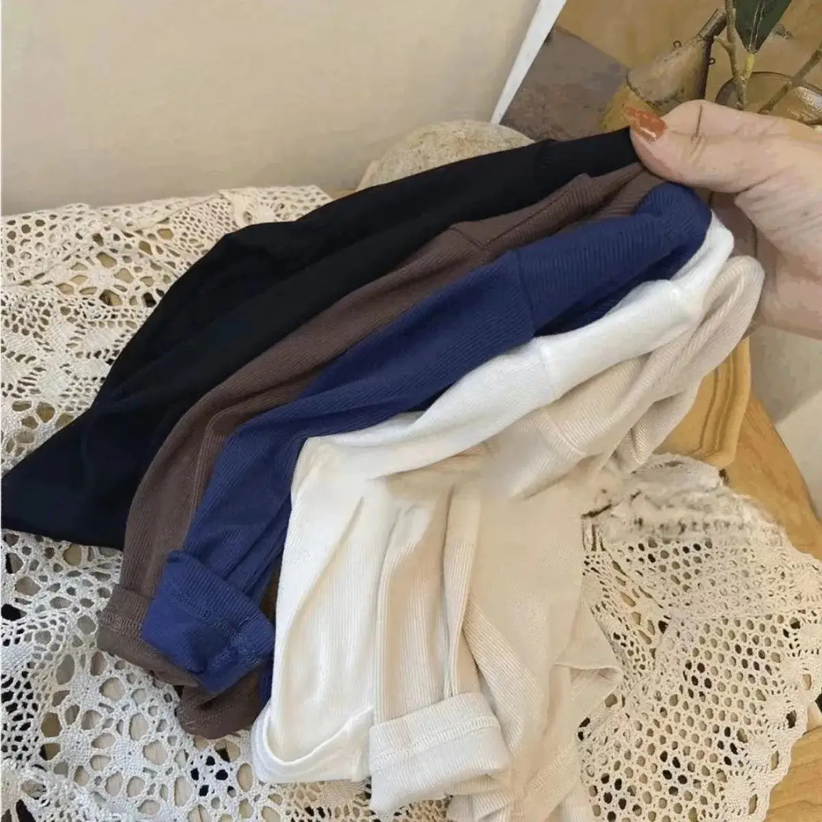 Soft Waxy Long Sleeve T-Shirt for Kids Boys Girls - Image 7