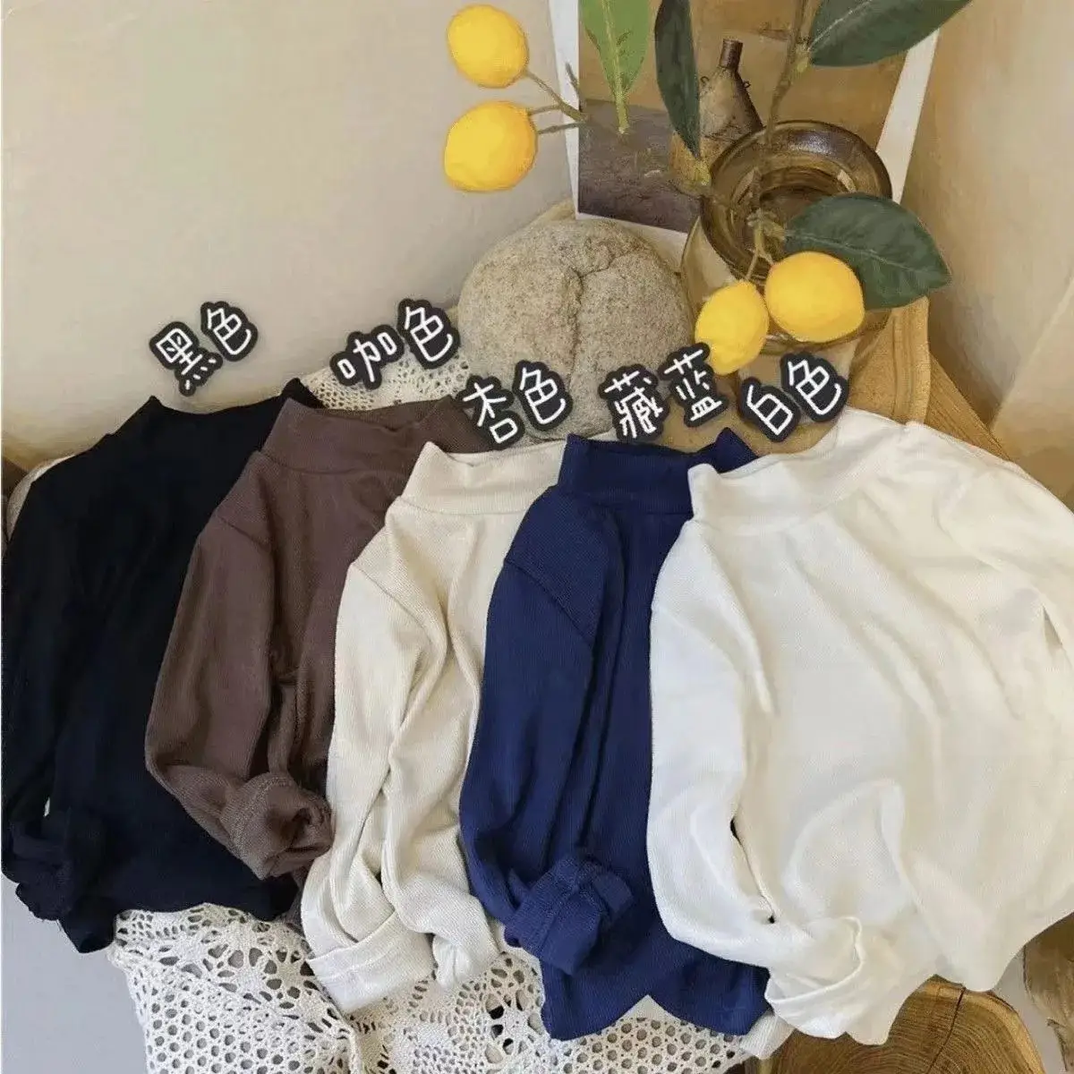 Soft Waxy Long Sleeve T-Shirt for Kids Boys Girls - Image 4