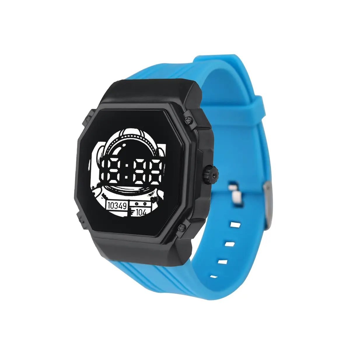 Matcha Green Astronaut Digital Watch for Youth - Image 13
