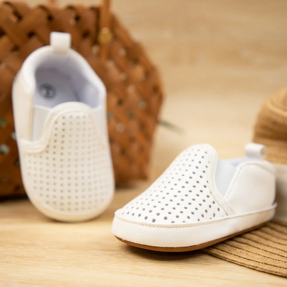 Soft Slip-On Baby Shoes for Toddler Girls Boys