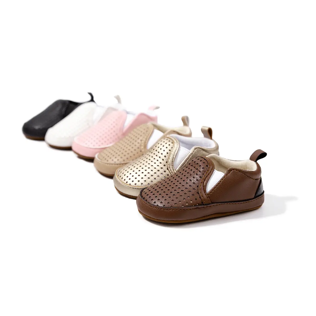 Soft Slip-On Baby Shoes for Toddler Girls Boys