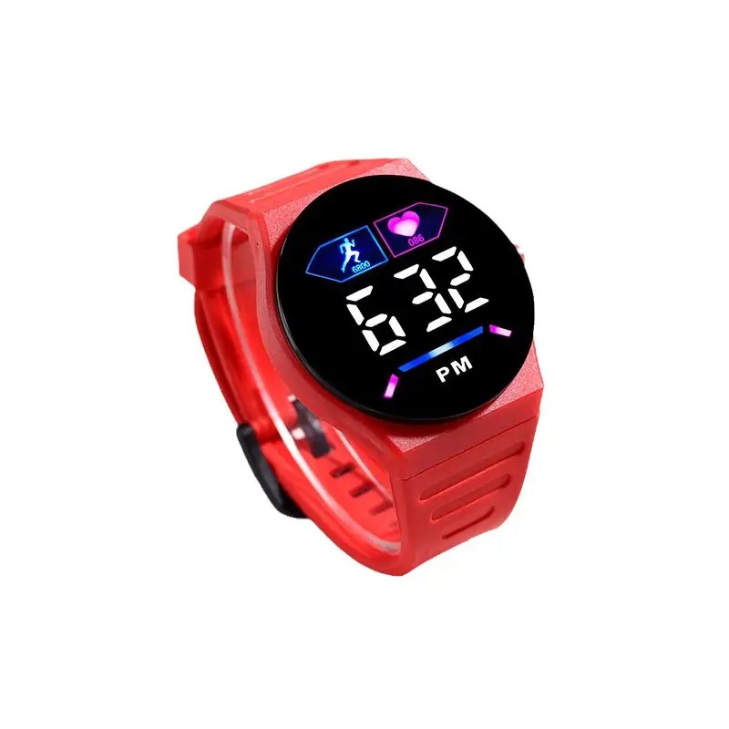 Pink Digital Watch for Girls with LED Display - Image 13