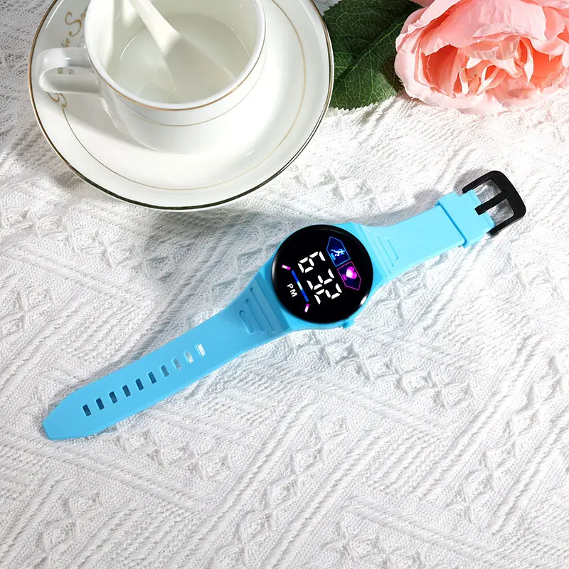 Pink Digital Watch for Girls with LED Display - Image 4