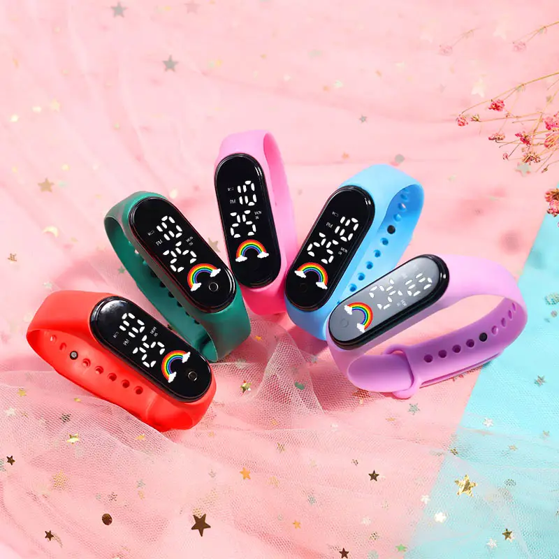 New Led Electronic Watch with Colorful Lights & Touch Screen — feature 3