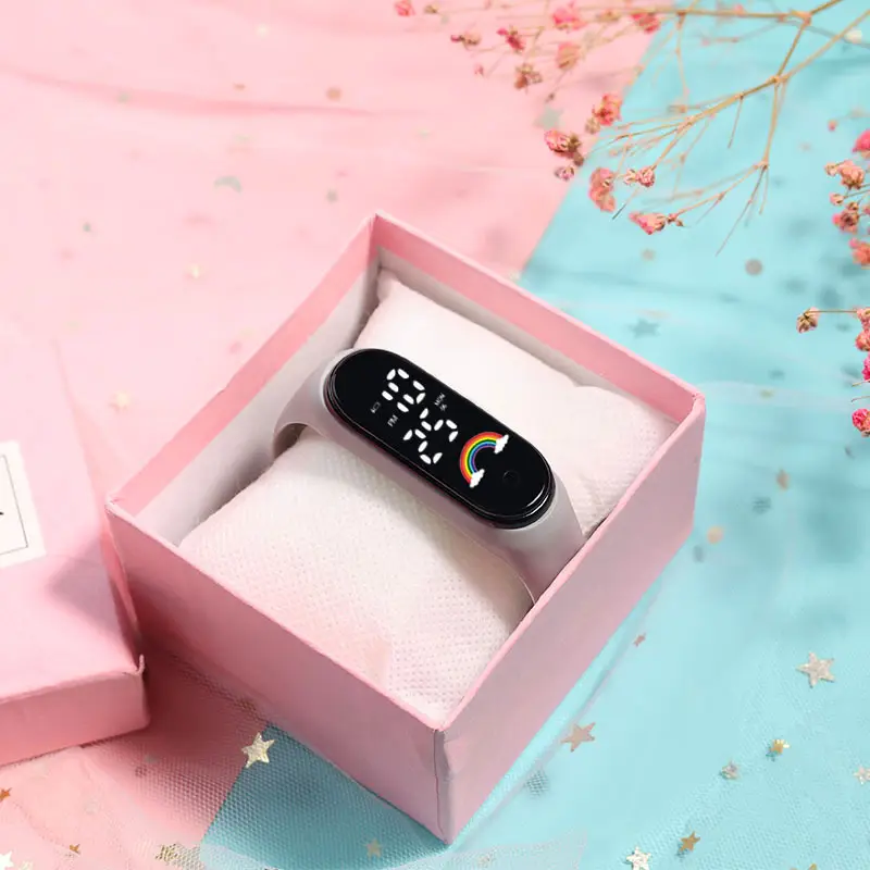 New Led Electronic Watch with Colorful Lights & Touch Screen - Image 12