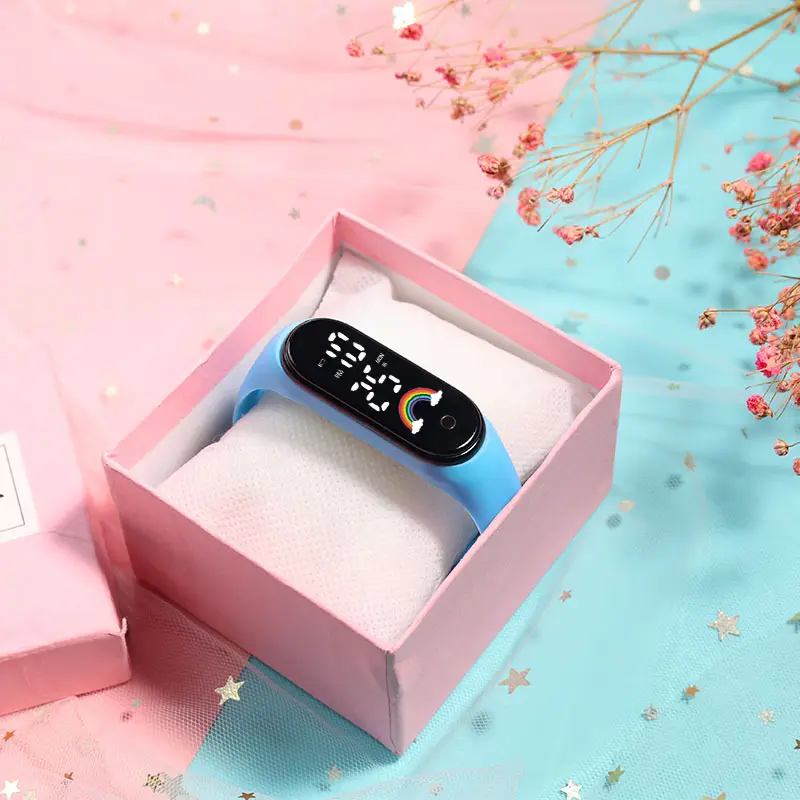 New Led Electronic Watch with Colorful Lights & Touch Screen - Image 4