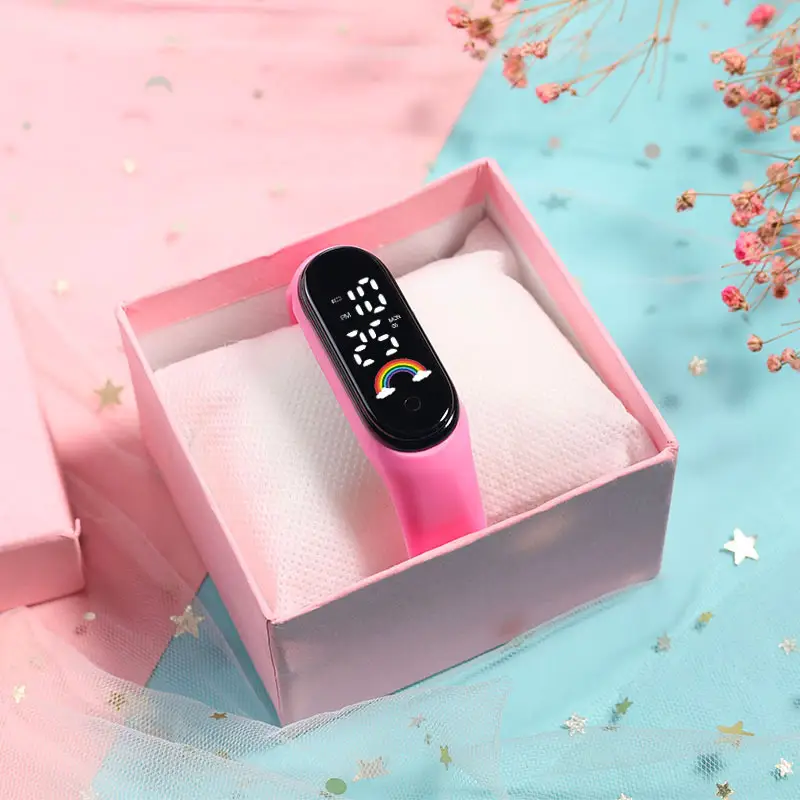 New Led Electronic Watch with Colorful Lights & Touch Screen - Image 5