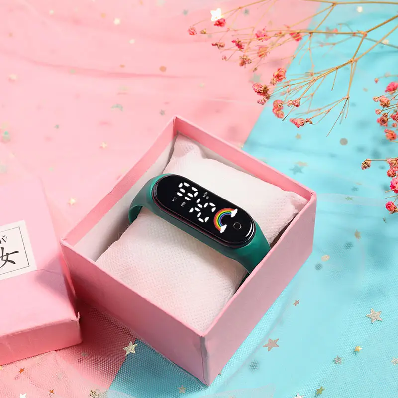 New Led Electronic Watch with Colorful Lights & Touch Screen - Image 6