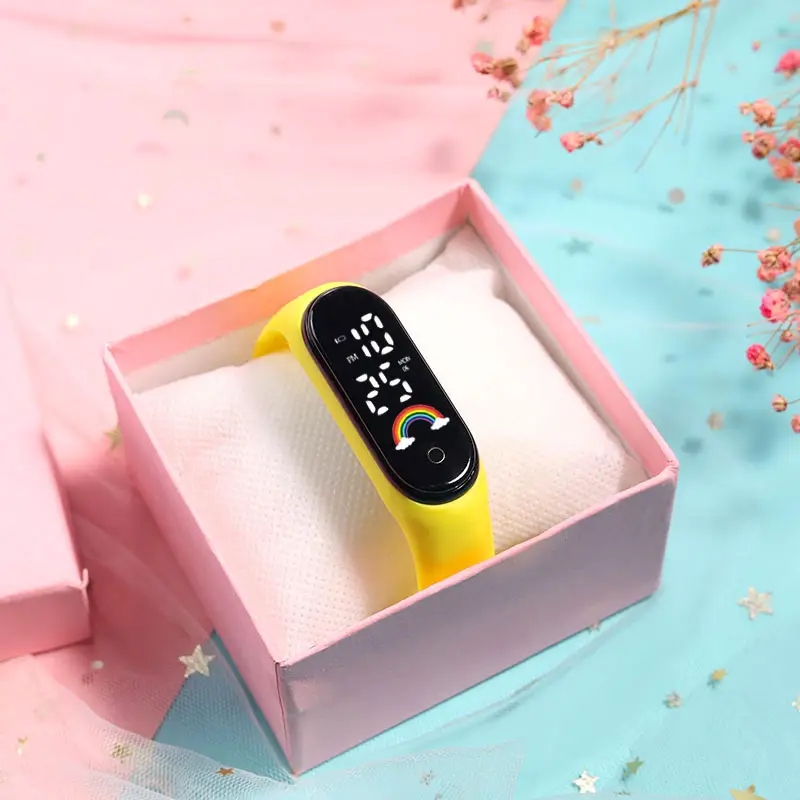 New Led Electronic Watch with Colorful Lights & Touch Screen - Image 7