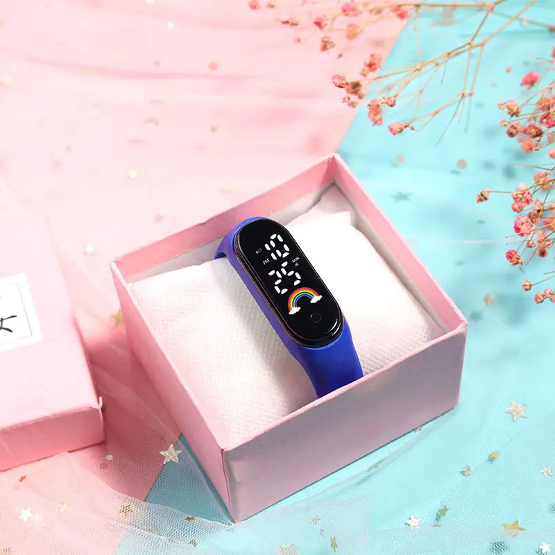 New Led Electronic Watch with Colorful Lights & Touch Screen - Image 8