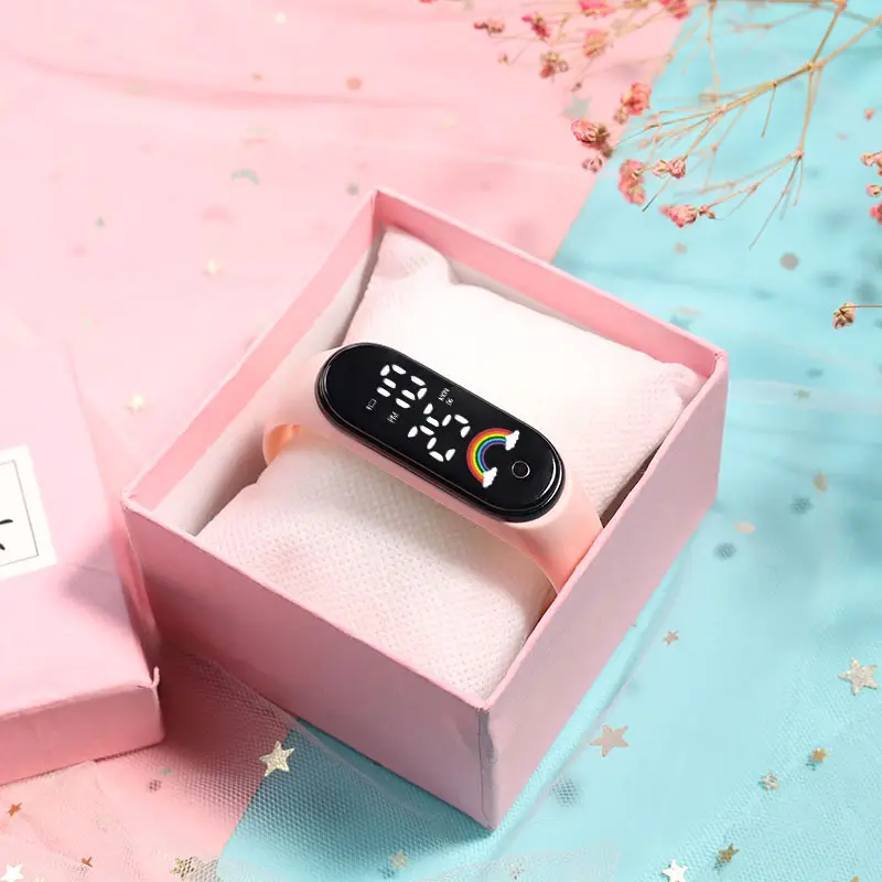 New Led Electronic Watch with Colorful Lights & Touch Screen - Image 9