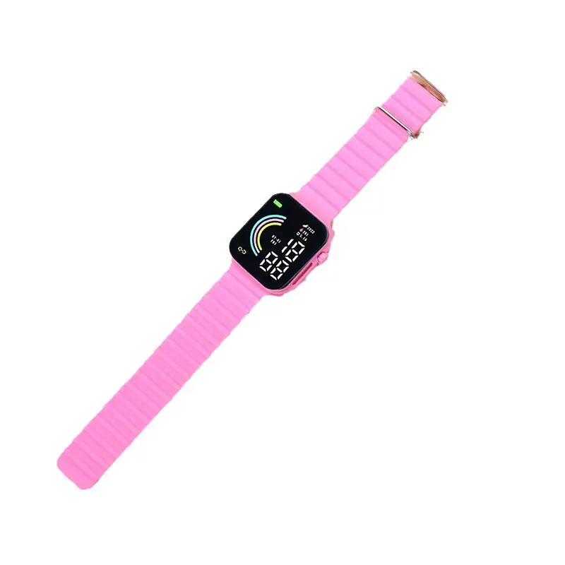 Rainbow Digital Watch for Youth with LED Display