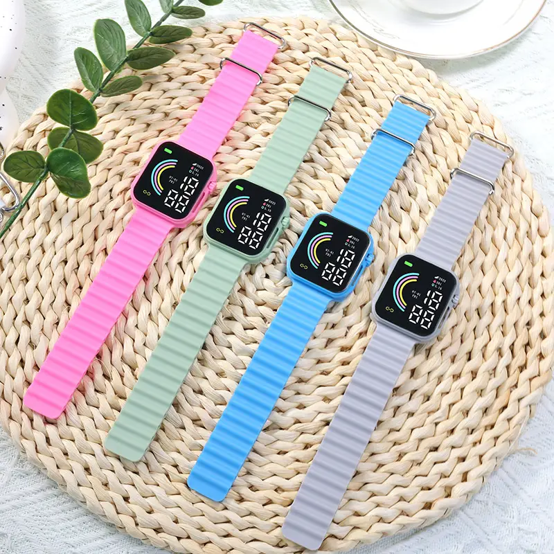 Rainbow Digital Watch for Youth with LED Display — feature 4