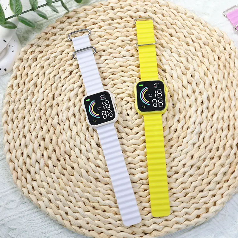 Rainbow Digital Watch for Youth with LED Display — feature 5