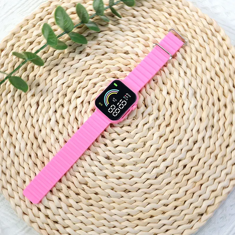 Rainbow Digital Watch for Youth with LED Display