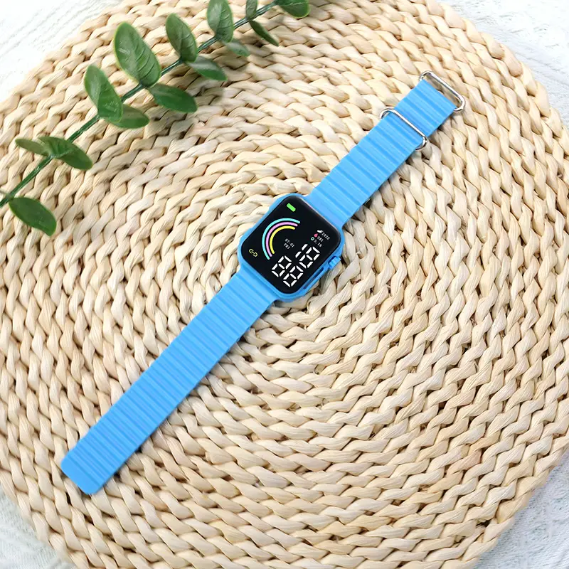 Rainbow Digital Watch for Youth with LED Display