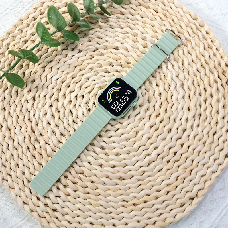 Rainbow Digital Watch for Youth with LED Display