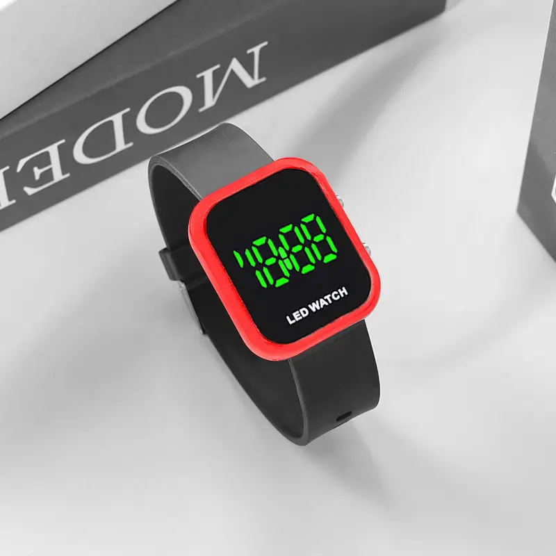 Digital Watch with Green Light LED for Men Women — feature 7