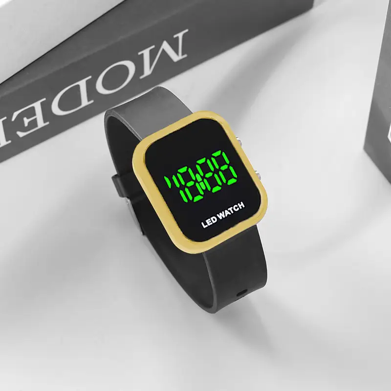 Digital Watch with Green Light LED for Men Women - Image 4